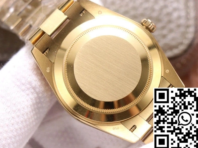 18ct Gold M228348RBR-0002 Factory Rolex 989 EW Date Day Effortless 0714